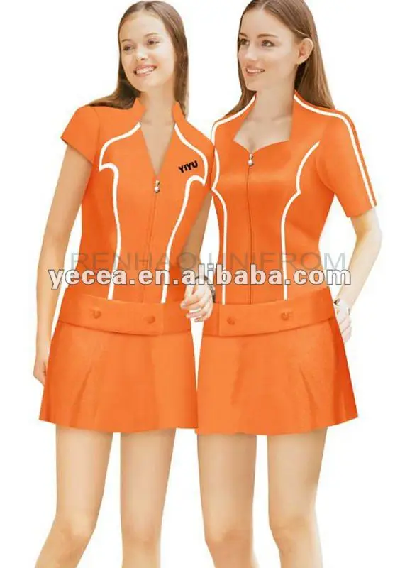 
Hot selled sales woman Promotional uniform (OEM) 