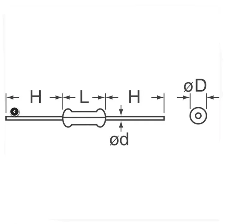 10 unid braguitas CMOS película resistencia 5 vatios axial cable 1,5 Ohm ± 5/% de tolerancia