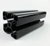 Aluminum black powder coated extrusion profile for industry console,work table