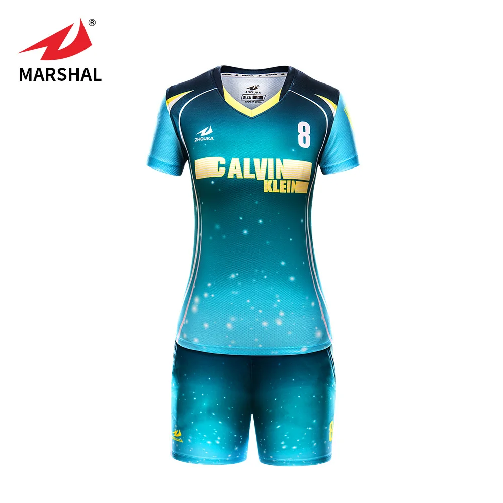 Factory Wholesale Custom Professional Women Sport Suits Volleyball
