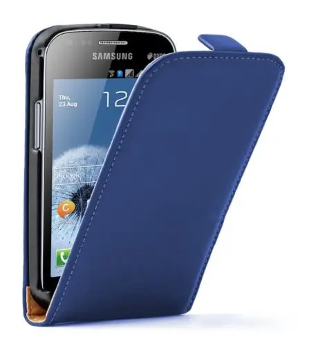 Newest For Samsung Galaxy S Duos 2 GT-S7582 Ultra Slim Leather Flip Case lowest price