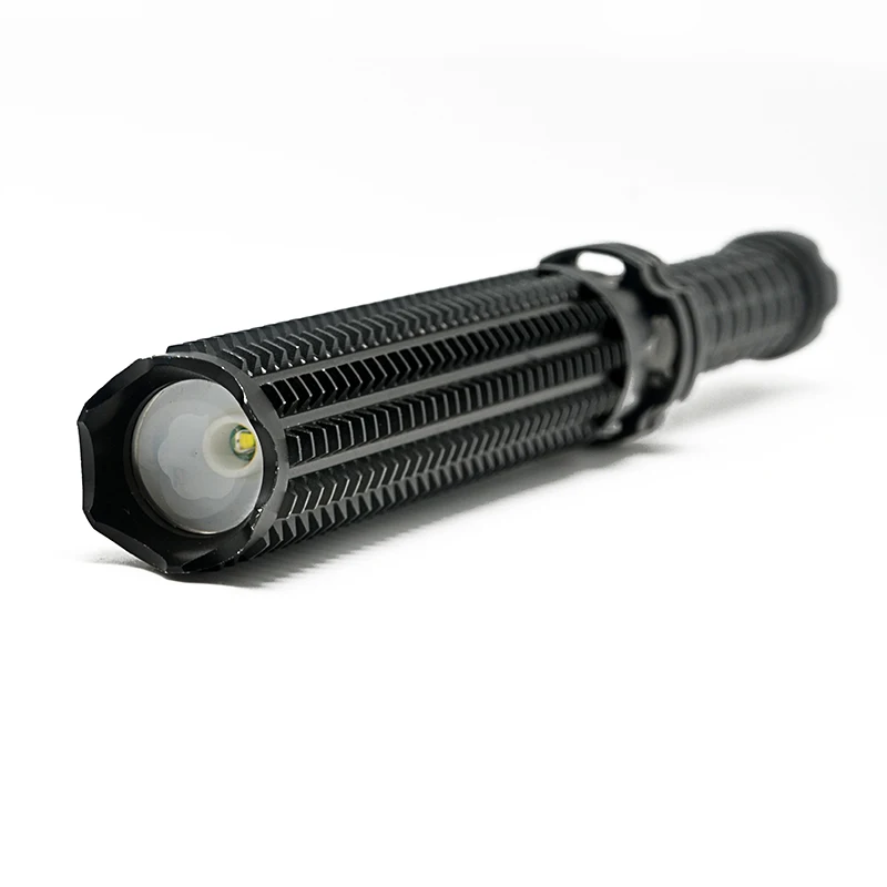 Get Free Sample Zoomable Strobe Electric Baton Police Self Defense
