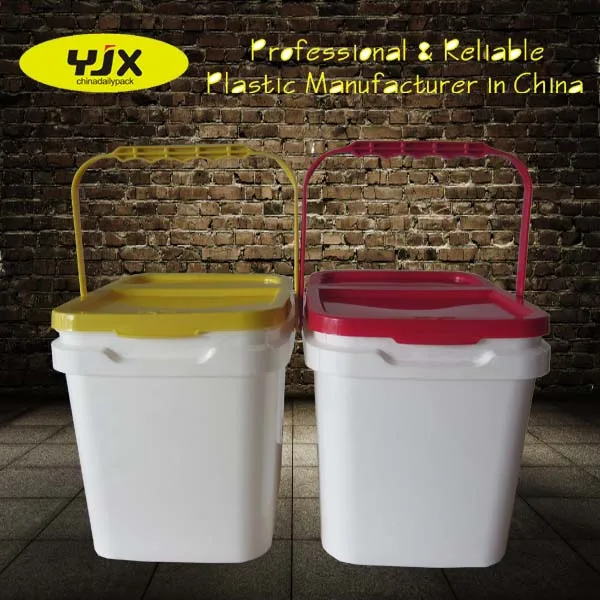 2kg Square Plastic Buckets With Handle Buy Safety Lock Plastic
