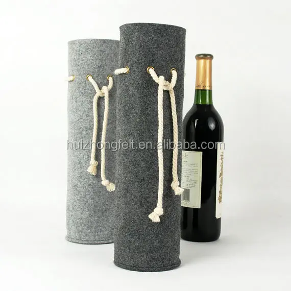 factory wholesale price plaid wine bottle bag