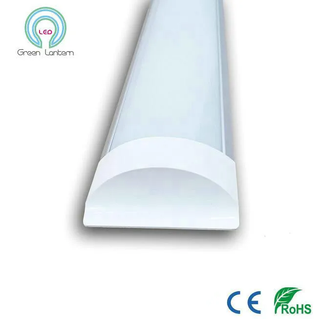 LED Low Profile 4 Foot Diffused batten, LED Linear batten light 20watt/40watt 1200mm wide tube batten