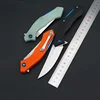 Outdoor Folding Knife D2 Steel High Quality Tactical Survival Hunting Sharp Knife G10 Handle Camping Tool
