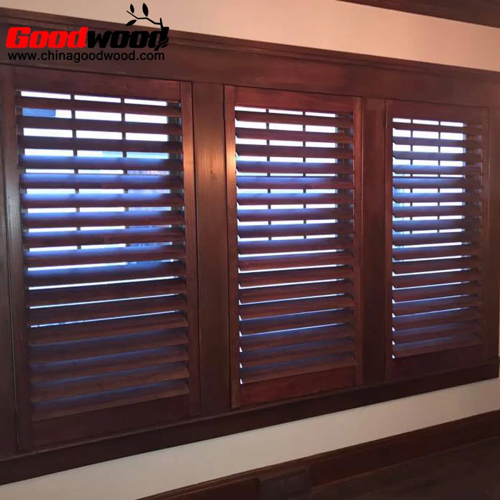 Interior Folding Window Shutter Buy Interior Folding Window Shutters Decorative Interior Shutters Stained Wooden Plantation Shutter Product On