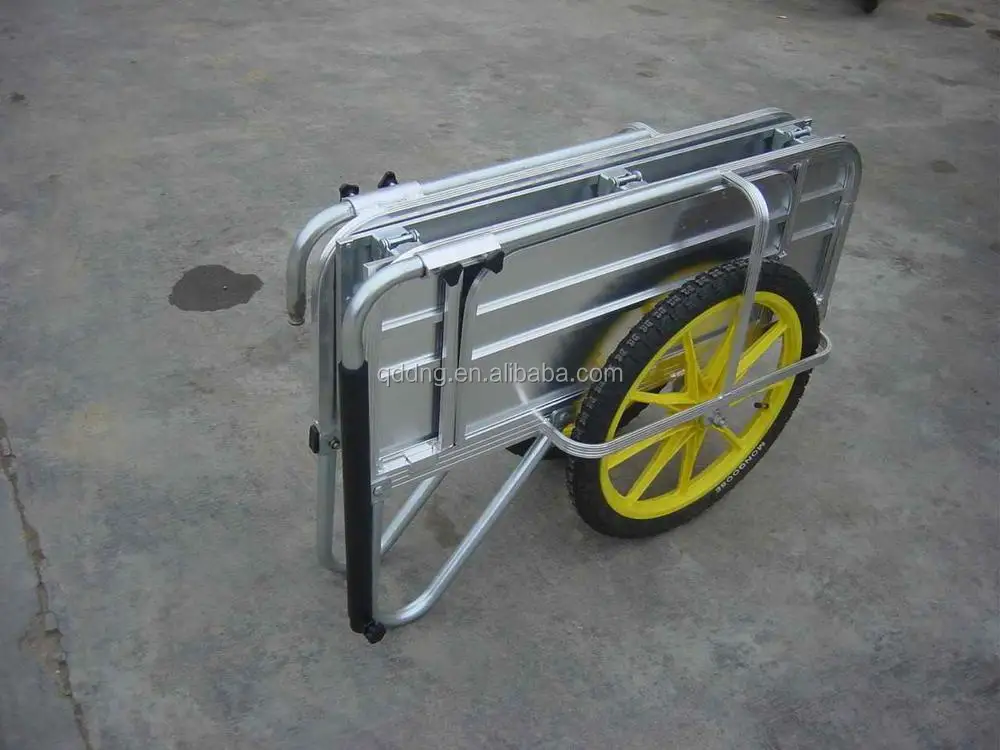 Aluminium Falt Wagen Faltbare Dienstprogramm Handwagen Klappbare