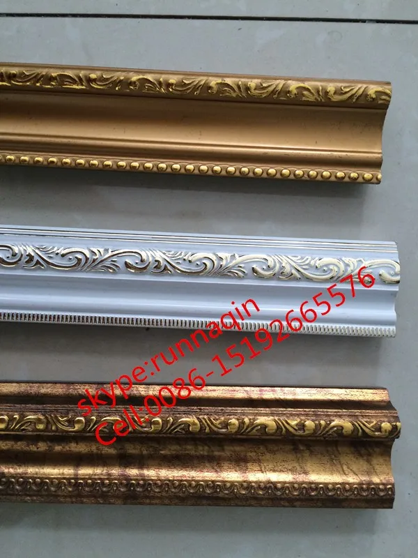 Wholesale Classical 50x23mm Ps Plastic Mirror Moulding Profile Photo