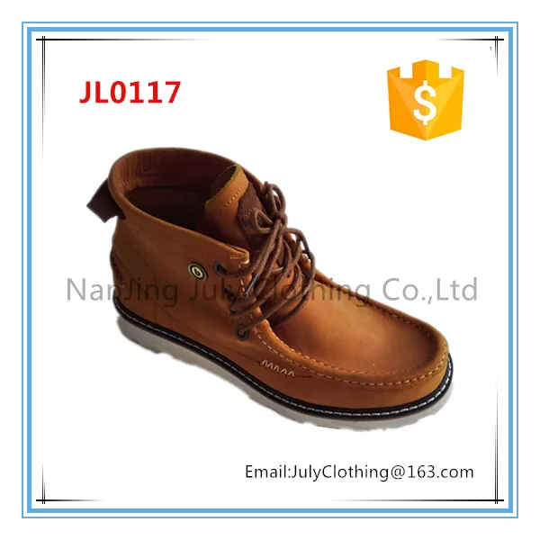 new arrival Mens Sport Casual lace up Nubuck Leather Boot