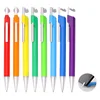 VIAJC new arrival candy color logo promotional ball pen with phone holder