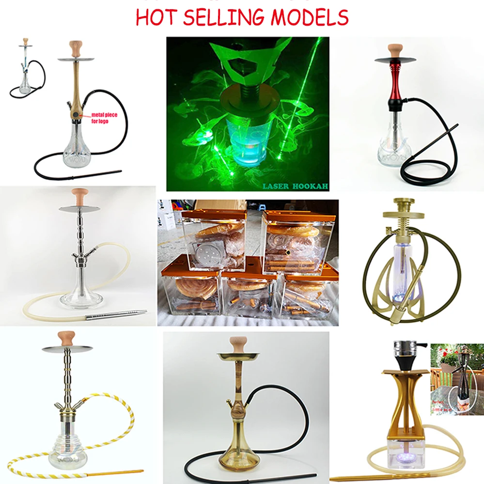 Electric Hookah Shisha Laser Hookah Laser Shisha Battery Light For Bar