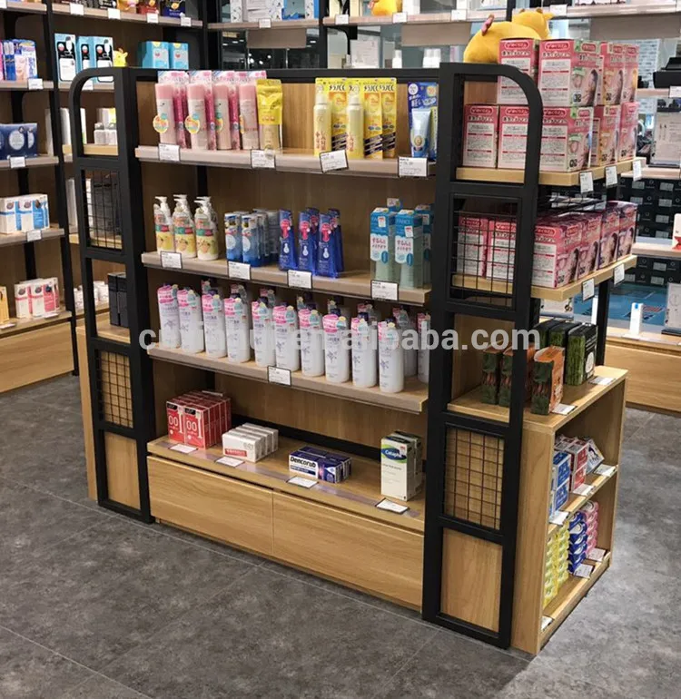 Mdf Store Supermarket Wood Gondola Shelving Retail Shop Design Gondola Shelf Buy Gondola