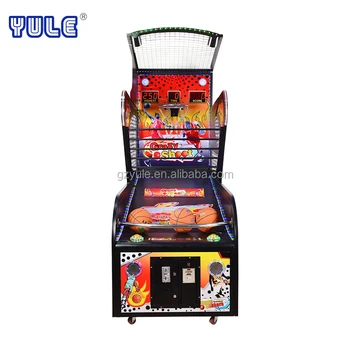 electronic basketball arcade game