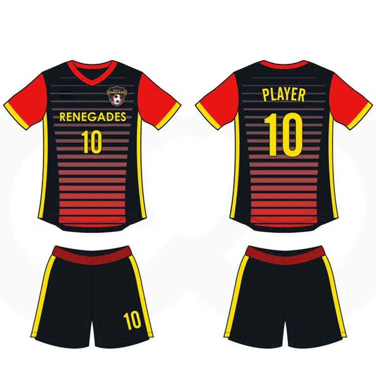 2019custom Made Fit Soccer Training Suit Kids Football Jersey