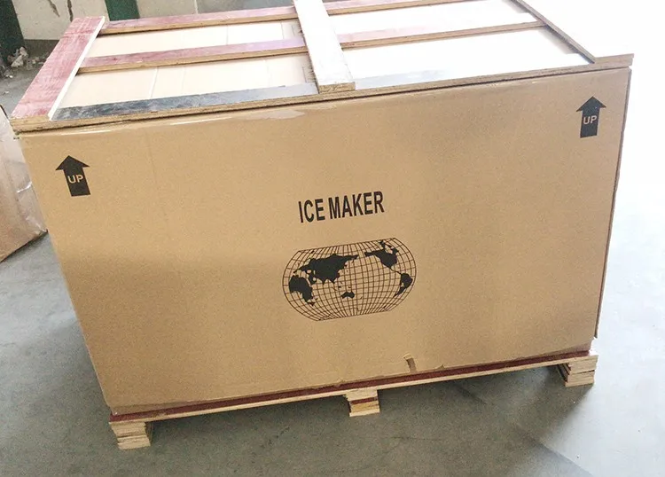 Hot sale square cube ice machine 320kg/h ice cube machine