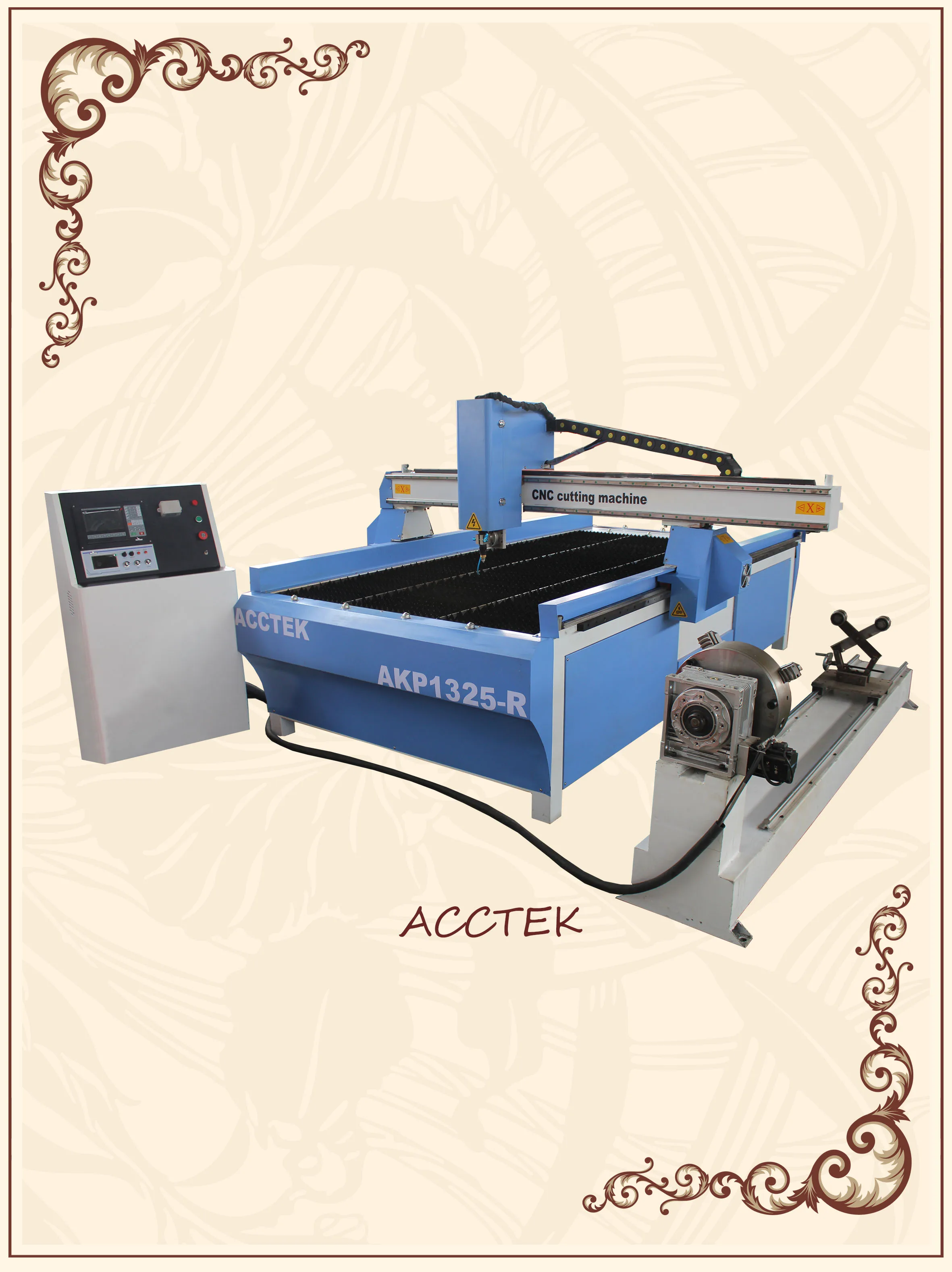 New Type Stronger 1530 Cnc Plasma Cutter With Thc Air Compressor/cnc