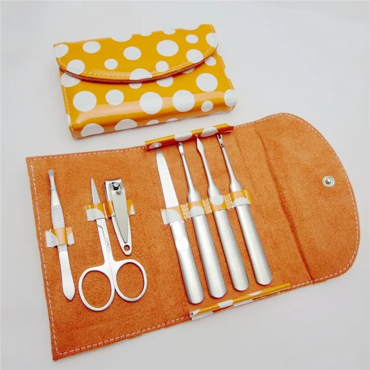 Nail Care Tools And Equipment 6pcs Stainless Steel Nail Manicure Set