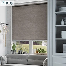Cheap good quality plain white coating blackout 100% polyester roller blind curtain fabric for office window