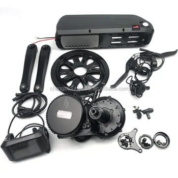 Bbs01 36v 250w Bafang Mid Drive Motor Kit With Hailong Style Lihtium ...