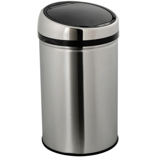 Hotel Stainless Steel Airtigh Automatic Dustbin Eco Friendly Trash Can
