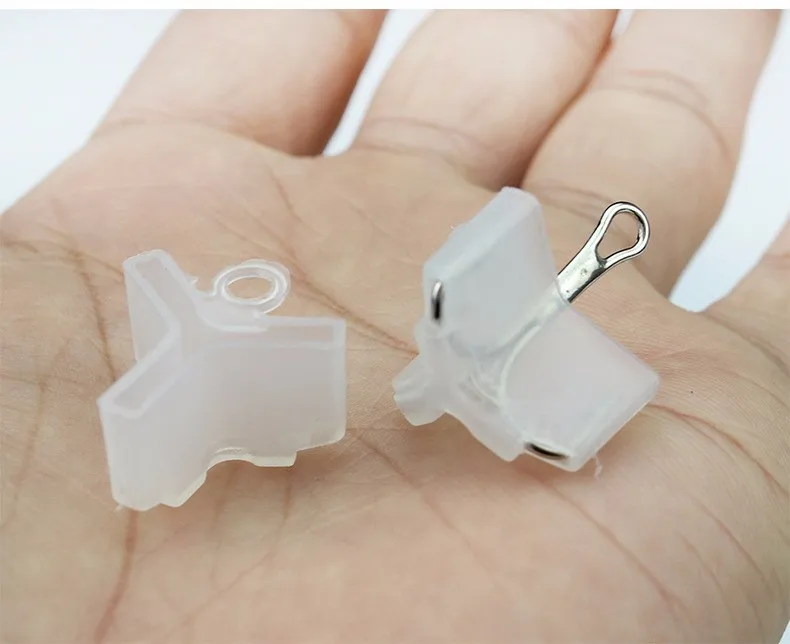 Youme Fishing Hook Covers Fluorescent Yellow Fishing Lures Caps