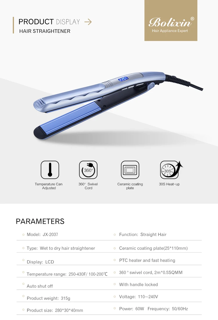 different types of flat irons