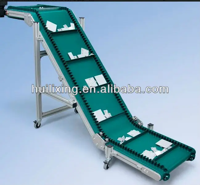 Removable Inclined Belt Conveyor With Gradeability - Buy Inclined Belt ...