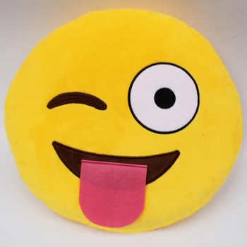 Boneka Cartoon Cina Grosir Boneka Kartun Mainan Mewah Emoji Bantal Buy 