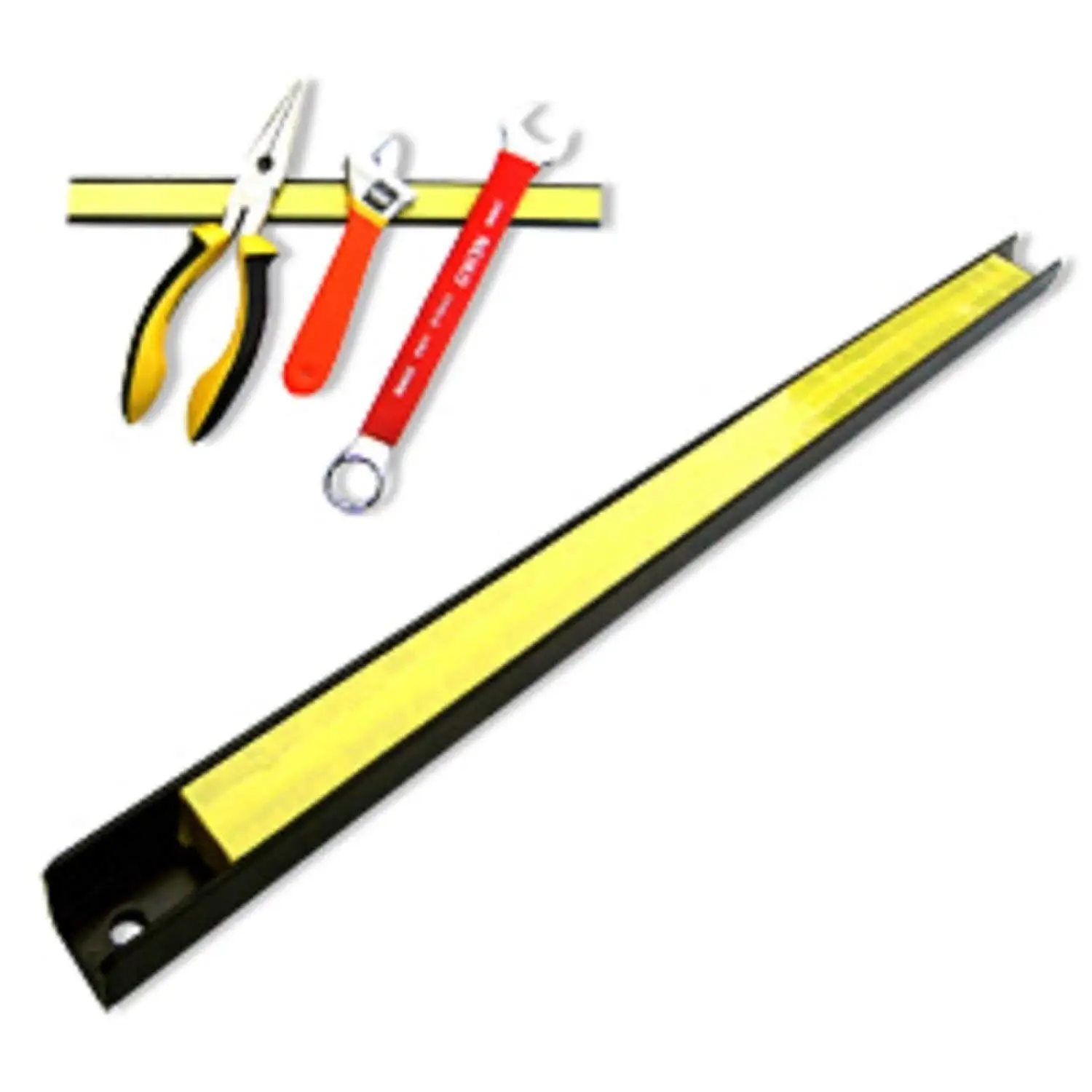 ESKALEX>>(5) 24" Magnetic Tool Holder Bars Magnet Mechanic Shop And 1" WidePowder Coating50lb Capacity EACH