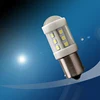 Car led headlamp good ceramic 18smd 3030 led drl & turn light with T25 ba15s socket 1156