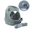 Running OEM Step In Walking XXS Designer Adjustable Reflective Small Pet Dog Harness with Leash