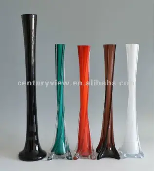 Table Decoration Centerpiece Tall Glass Vase For Wedding Buy