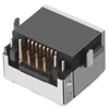 Shielded Receptacle with LED (Green yellow) DIP 90 degree Type Network Socket RJ45 8p8c Connector