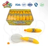 Banana Shape Mango Fruit Jelly Pudding