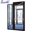 HBD used aluminum hinged automatic door glass sensor door
