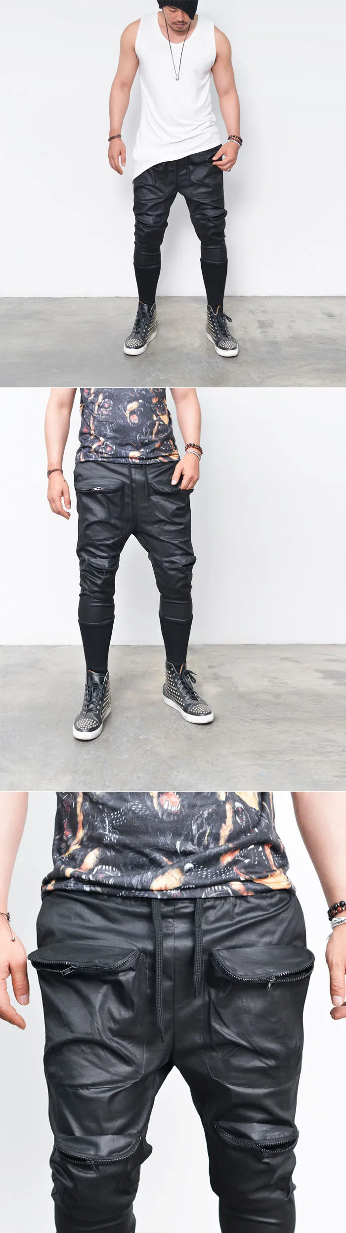 mens patterned sweatpants