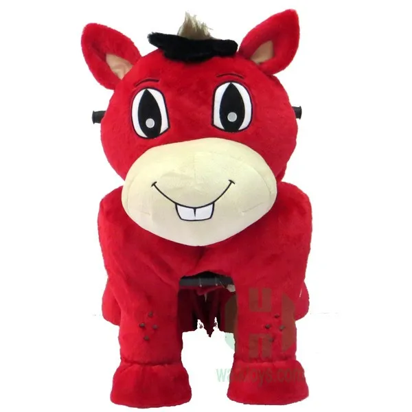 plush animal riding toys