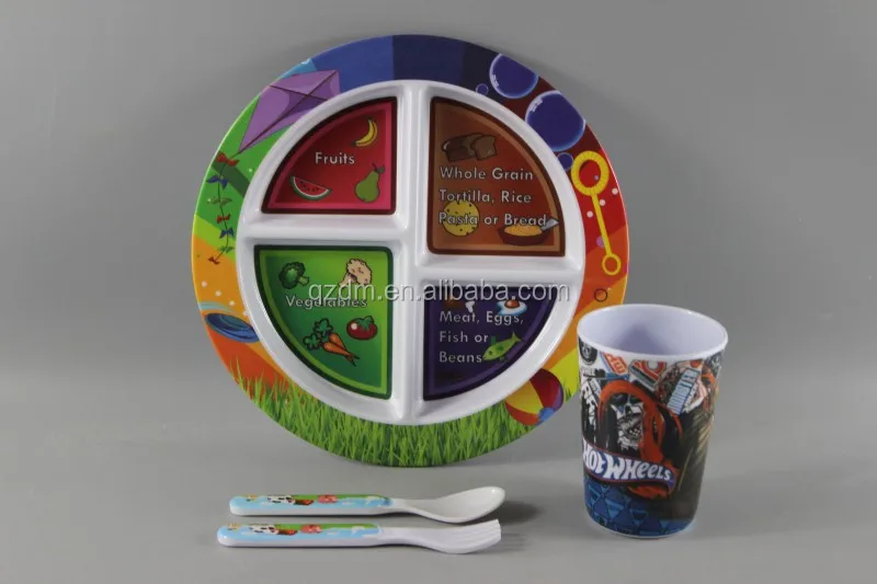 Melamine Children Dinnerware Kid's DINNER SET