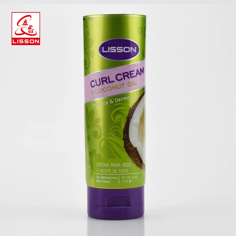 Manufacturers Wholesale Laminated Cosmetic Tube Packaging For Coconut Oil Curl Cream