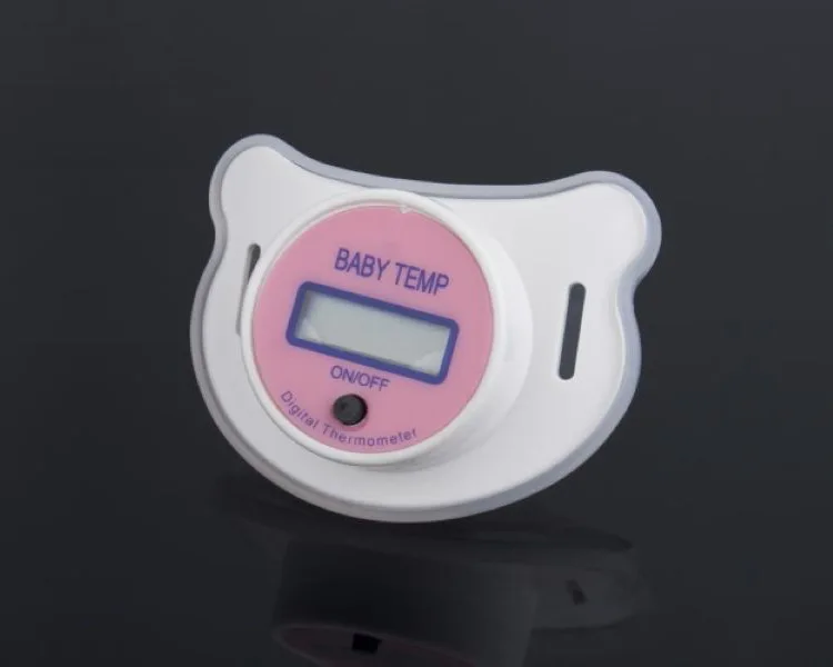 NEW DIGITAL DUMMY SOOTHER PACIFIER BABY TODDLER CHILD ORAL THERMOMETER PORTABLE 