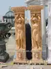marble pedestal wedding stage pillars columns