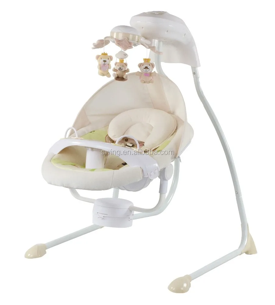 baby swing in pink