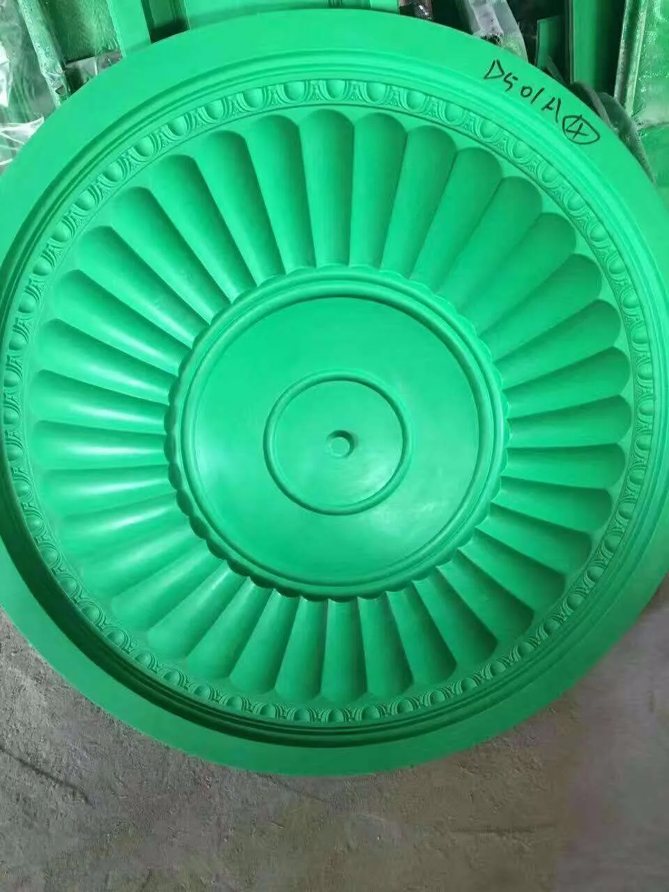 Glory Plastic Ceiling Panel Ceiling Medallion Mold For Molding Plaster