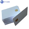 silver/golden embossed chip smart card /inserting style