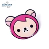 Custom stainless steel cartoon expression cosmetic mirror