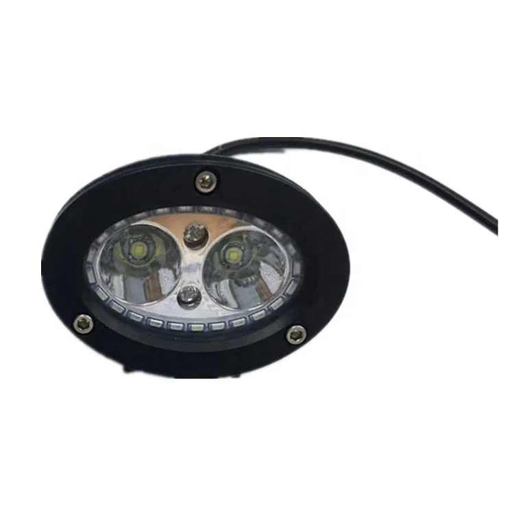La motocicleta de alta calidad 20W llevó la luz llevada 12v del faro con el anillo