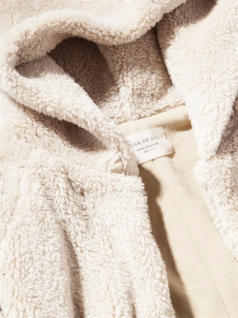 Wholesale Design Winter Thick White Sherpa Polar Fleece Jacket For Men ...