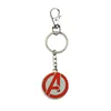Wholesale the avengers custom laser printing die casting engraved marvel key chain keychains