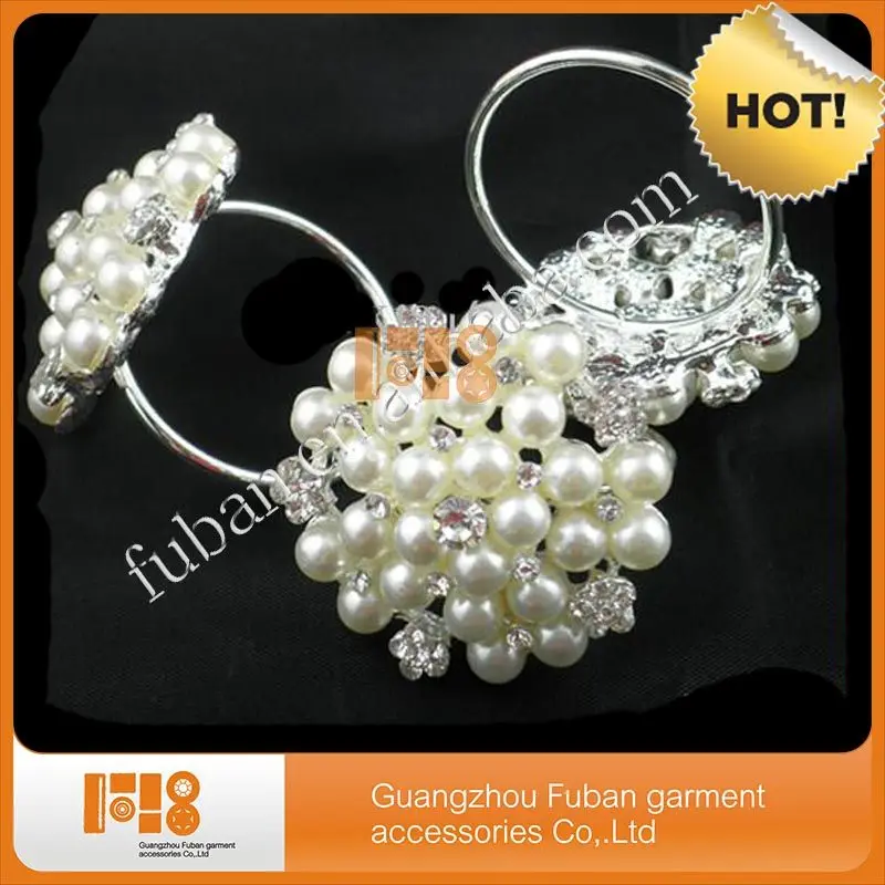 Bulk Wholesale Crystal Diamond Napkin Ring Wedding Napkin Holder For